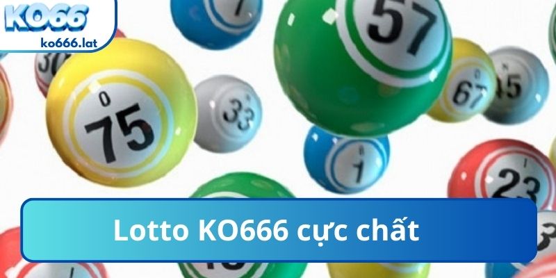 Lotto KO666 cực chất